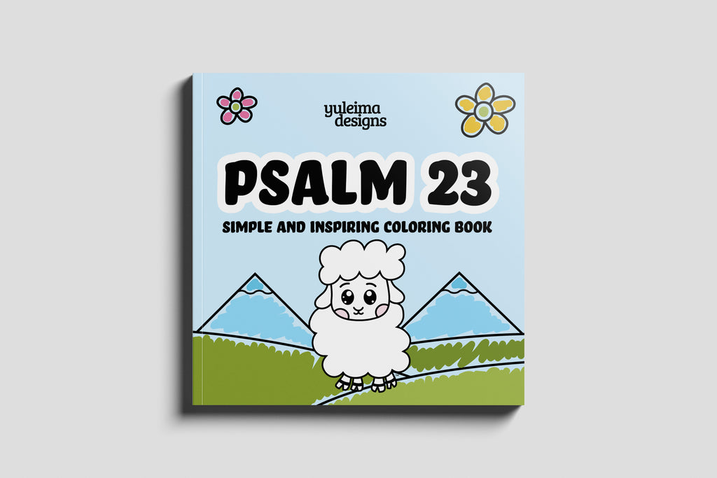 Psalm 23 Coloring Book: Simple and Inspiring [PRE-ORDER]