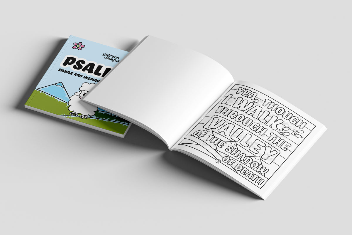 Psalm 23 Coloring Book: Simple and Inspiring [PRE-ORDER]